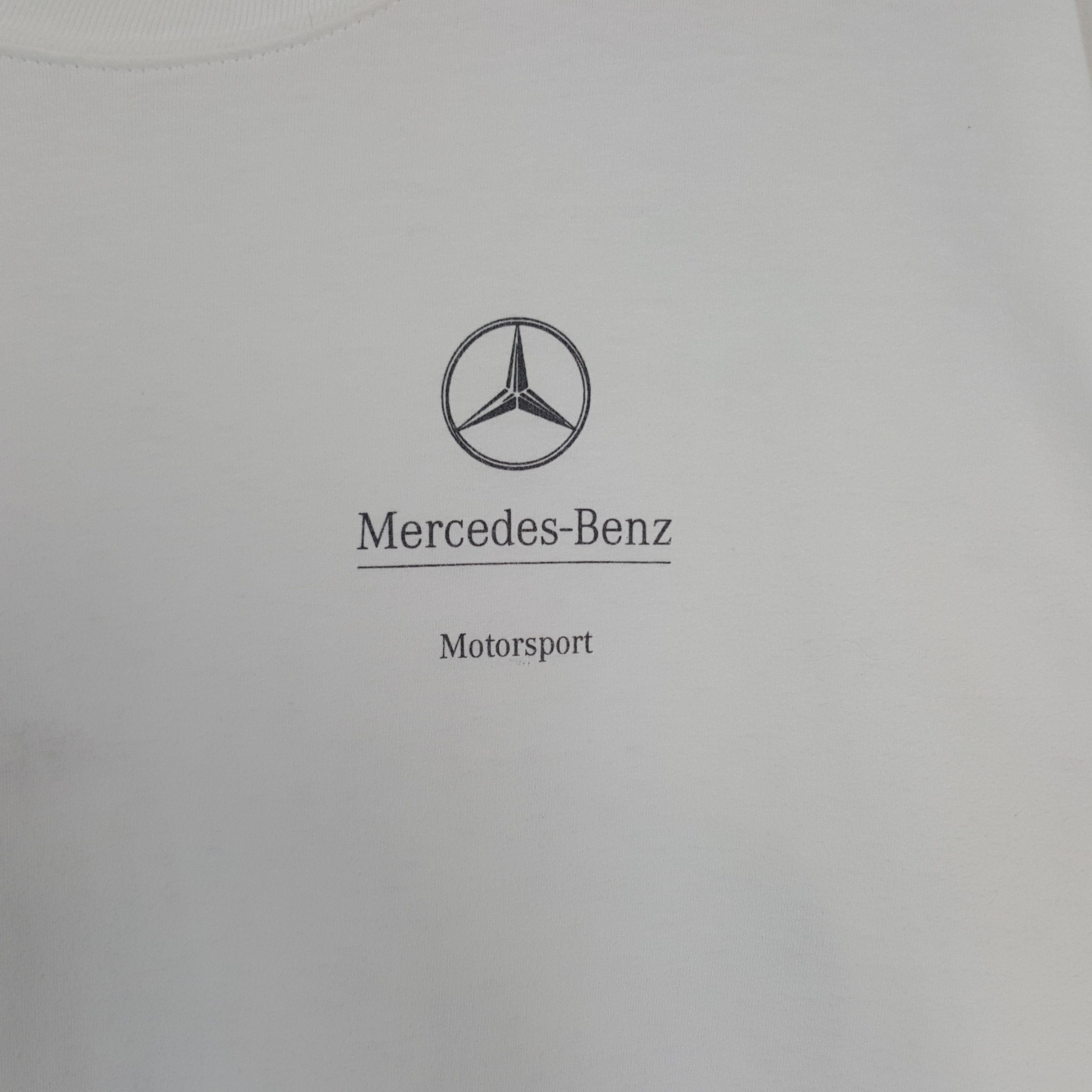 Mercedes-Benz × Vintage Vintage Mercedes Benz Racing Formula One Promo Tshirt Size US L / EU 52-54 / 3 - 4 Thumbnail