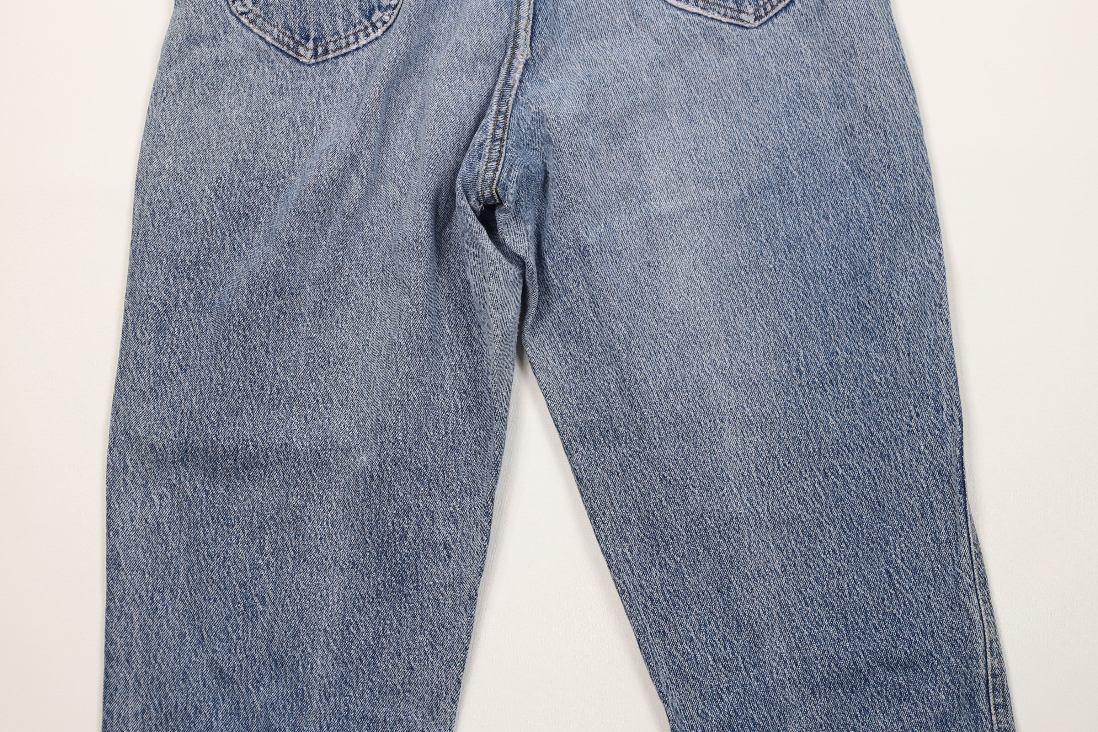 Lee Vintage 80s 90s Lee Acid Wash Tapered Leg Denim Jeans USA Size 36" / US 14 / IT 50 - 13 Thumbnail