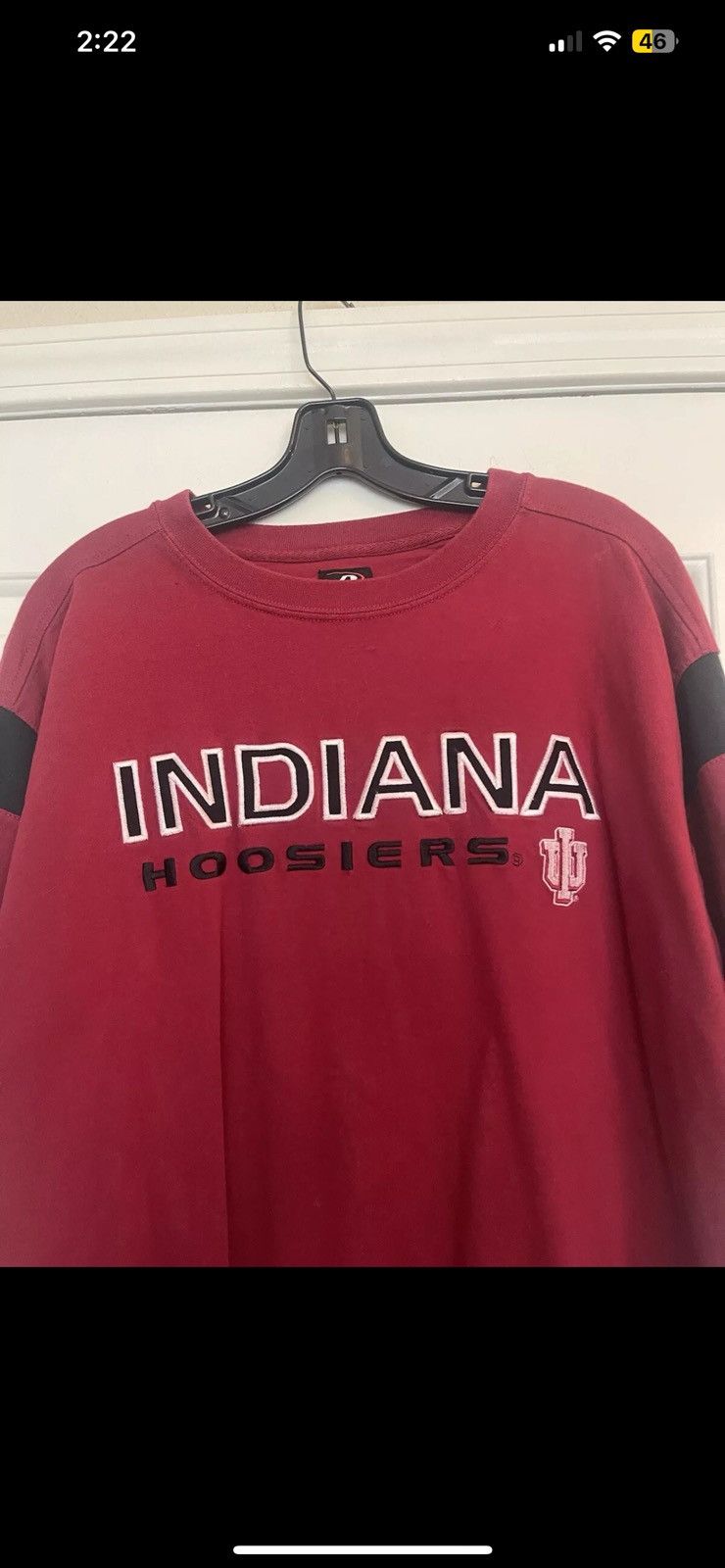 Pro Player × Vintage Vintage Pro Player Indiana University Hoosiers T-shirt Large Size US L / EU 52-54 / 3 - 2 Thumbnail