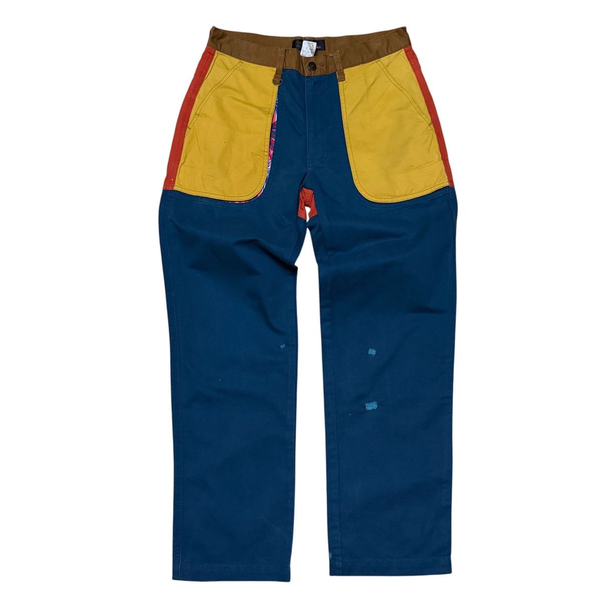 Aldies Aldies Colour Block Pants Size US 31 - 1 Thumbnail
