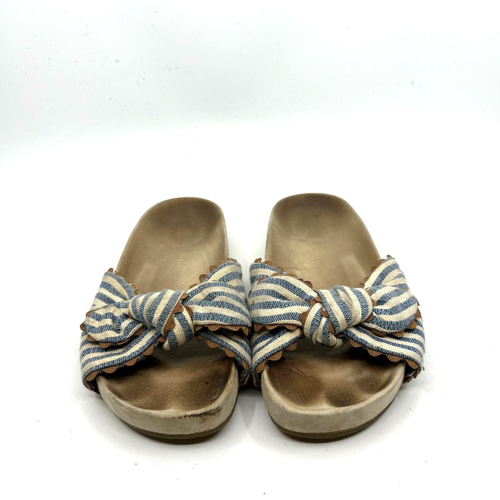 Loeffler Randall Loeffler Randall Beattie Striped Slide Sandals Women's 5 US Size US 5 / IT 35 - 4 Thumbnail