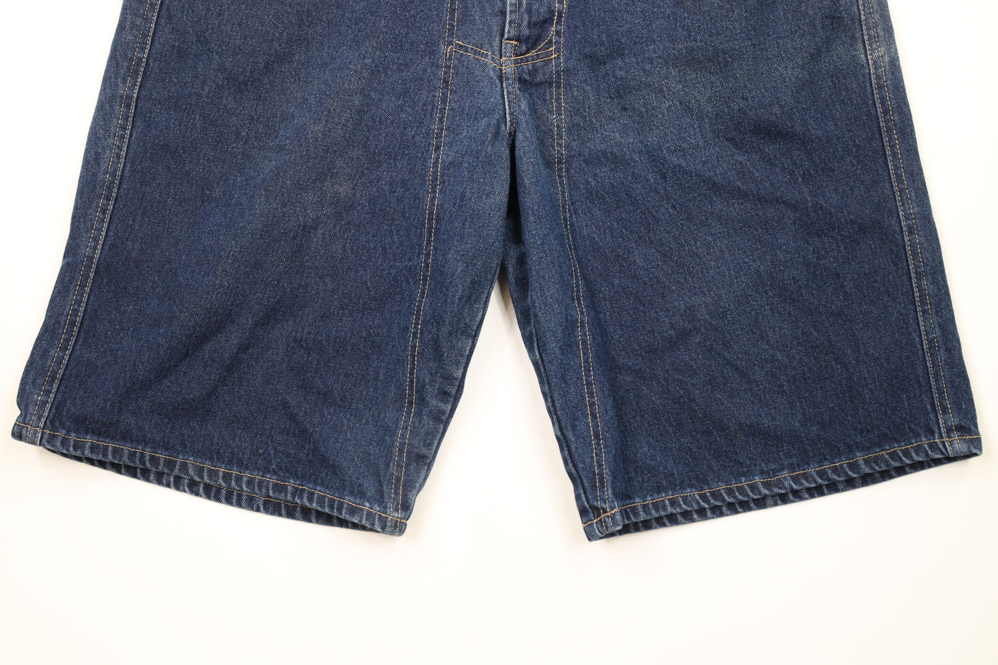 Marithe + Francois Girbaud × Vintage Vintage 90s Marithe Francois Girbaud Fit Denim Shorts Size US 34 / EU 50 - 4 Thumbnail
