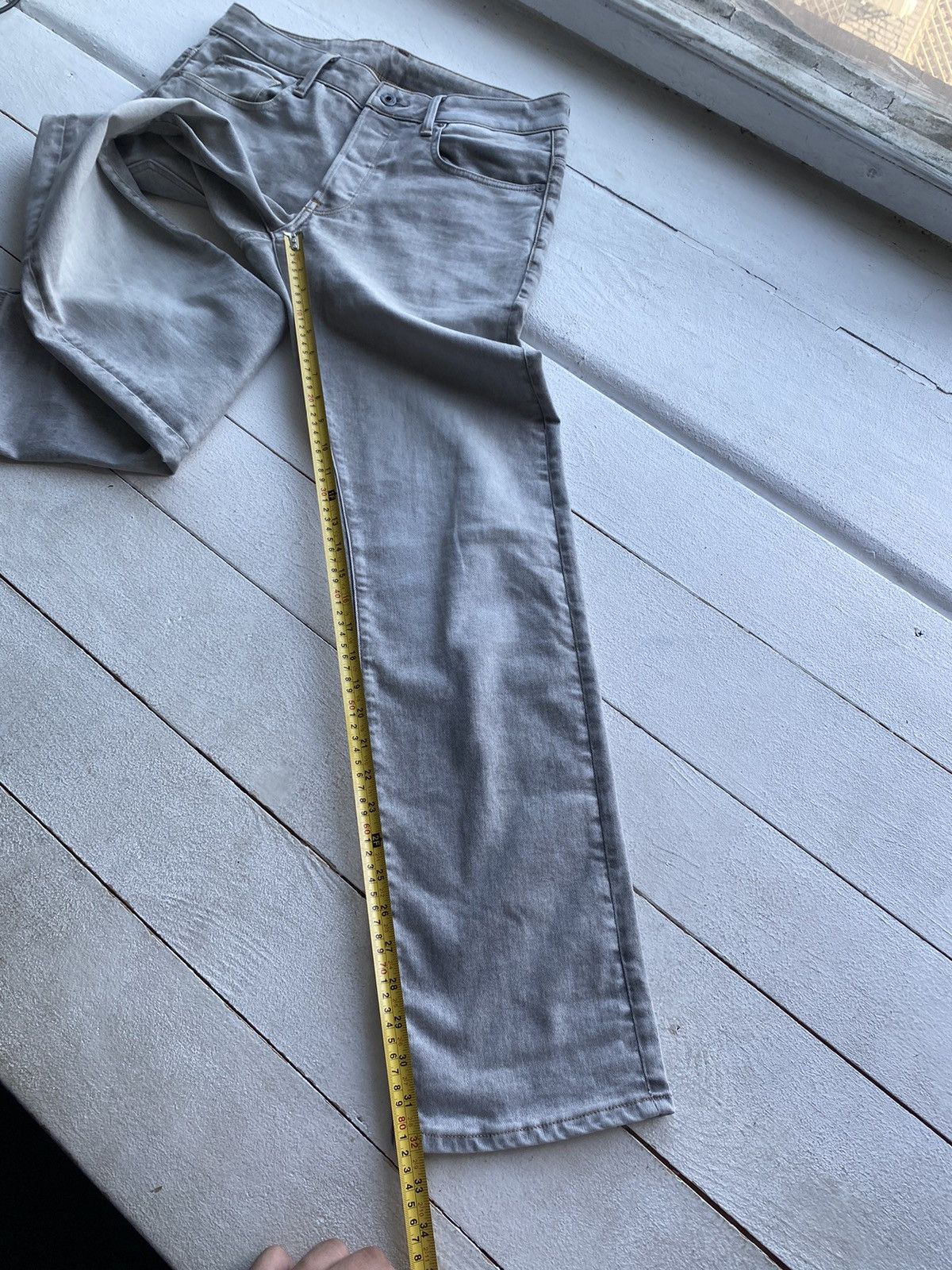 G-Star 🔗G Star Raw Gray Opium Punk 3301 Straight Jeans Relaxed Size US 32 / EU 48 - 16 Thumbnail