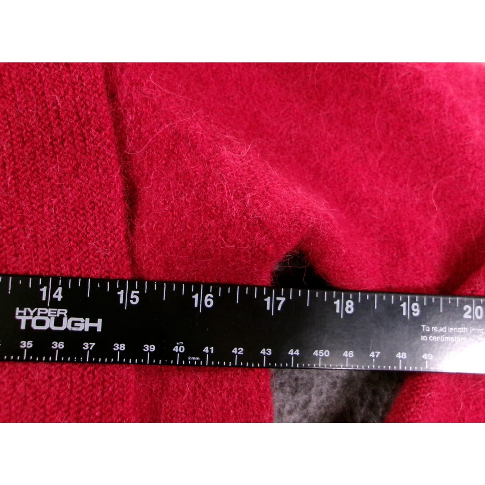Vintage VINTAGE Beyond Threads Sweater Women Small Red Alpaca Wool Cardigan Business Casual All Seasons 90s Bohemian Womens Size S / US 4 / IT 40 - 2 Thumbnail