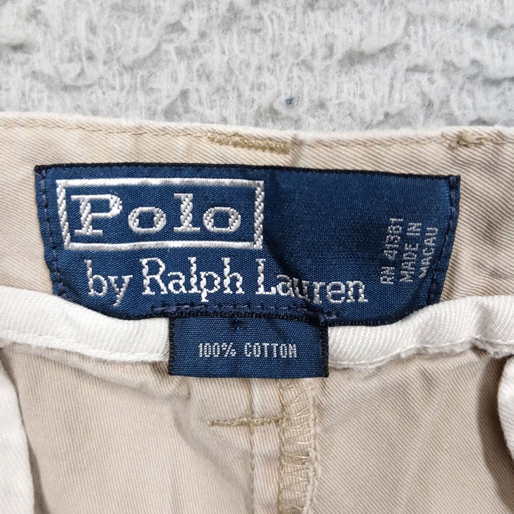 Polo Ralph Lauren Polo Ralph Lauren Shorts Mens 34 Beige Chino Men Khaki Classic Fit Cotton Size US S / EU 44-46 / 1 - 4 Thumbnail