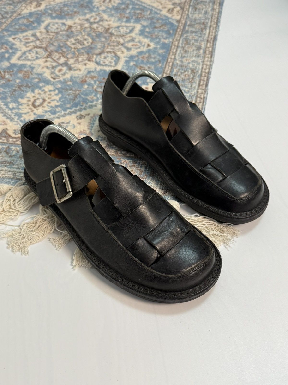 Trippen Rare Trippen Fisherman Avant Garde Leather Shoes Size EU 42 Size US 9 / EU 42 - 4 Thumbnail