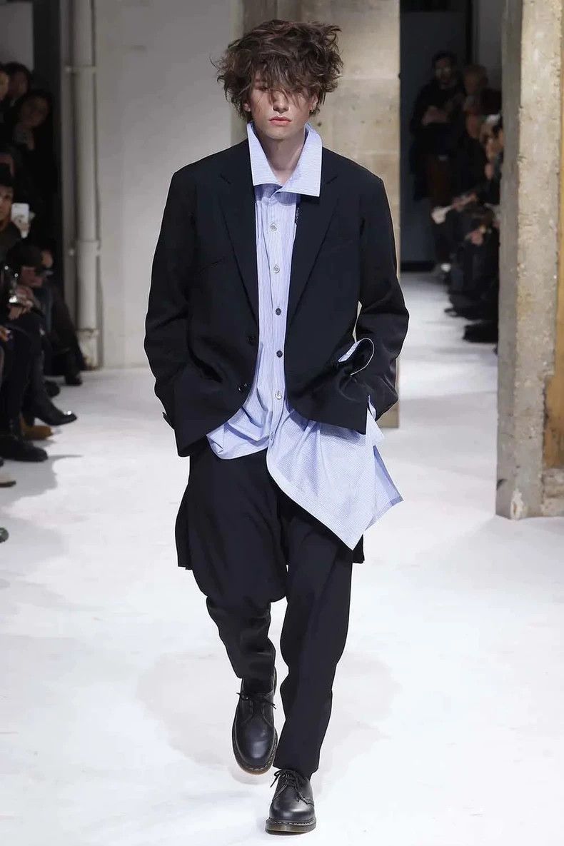 Yohji Yamamoto 17AW Deconstructed Suit Pants