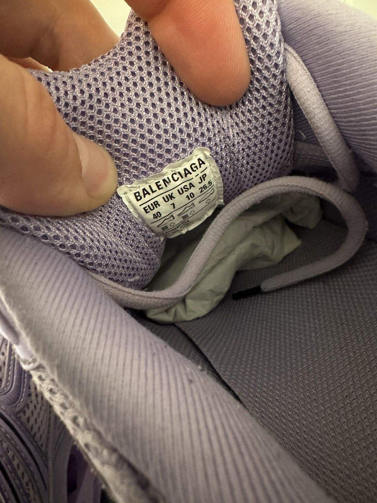 Balenciaga Balenciaga X-Pander Lilac Women Sneakers Sz 10 Size US 10 / IT 40 - 6 Thumbnail
