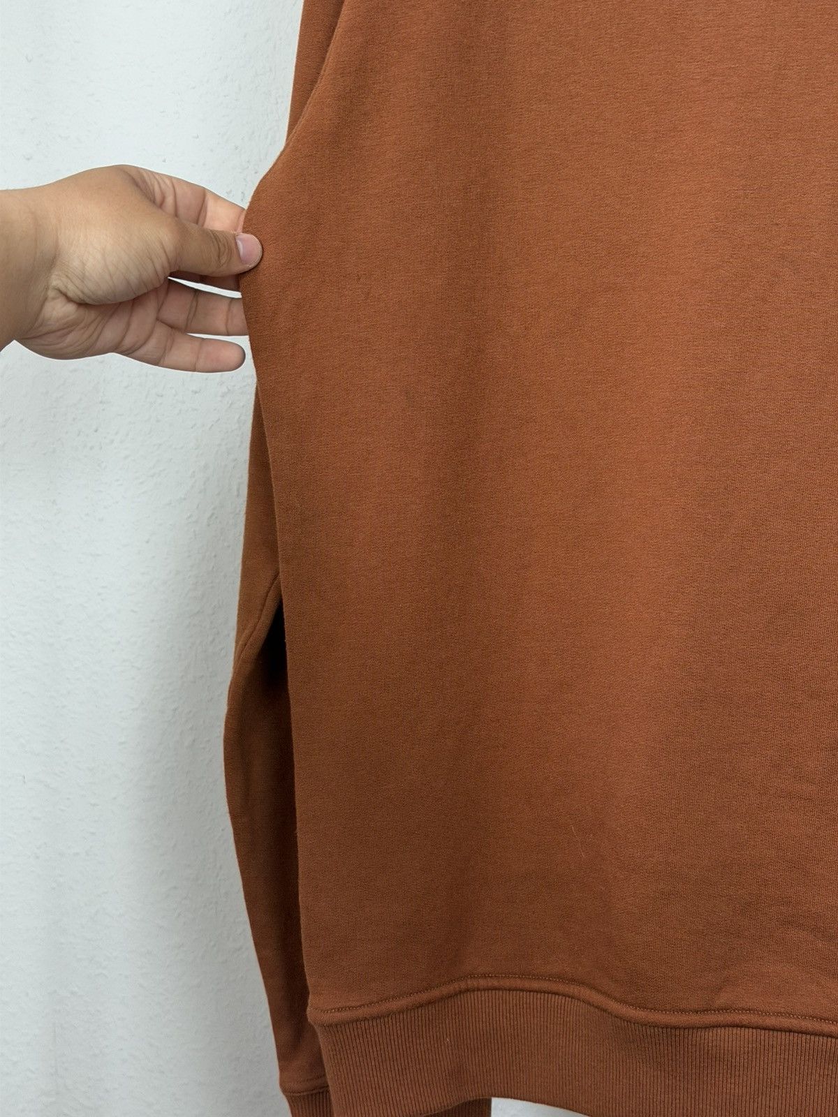 Hermes Hermès Brown Sweatshirt XL Front Pocket Long Sleeve Pullover Size US XL / EU 56 / 4 - 19 Thumbnail