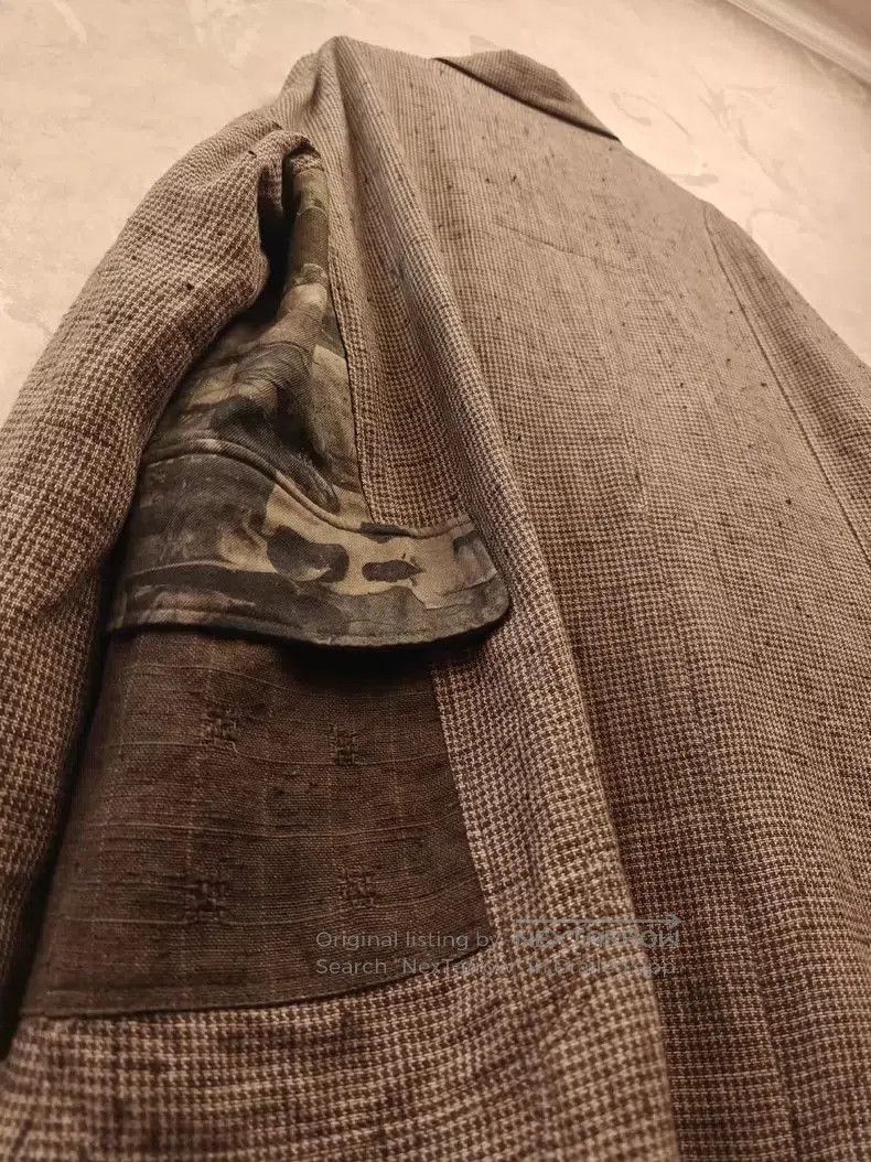Ziggy Chen Ziggy Chen 21SS Plaid Coat- Size US M / EU 48-50 / 2 - 7 Thumbnail