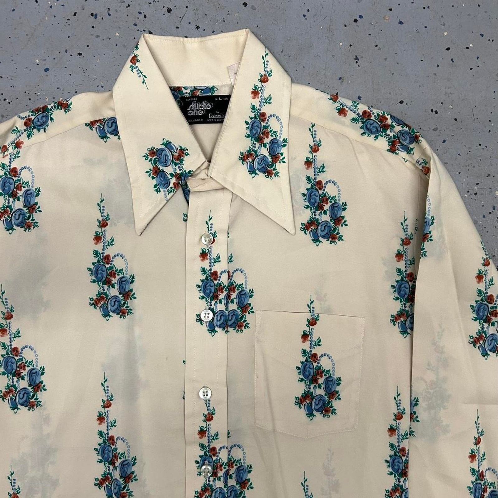 Other 70s floral print button up shirt Size L / US 10 / IT 46 - 2 Thumbnail