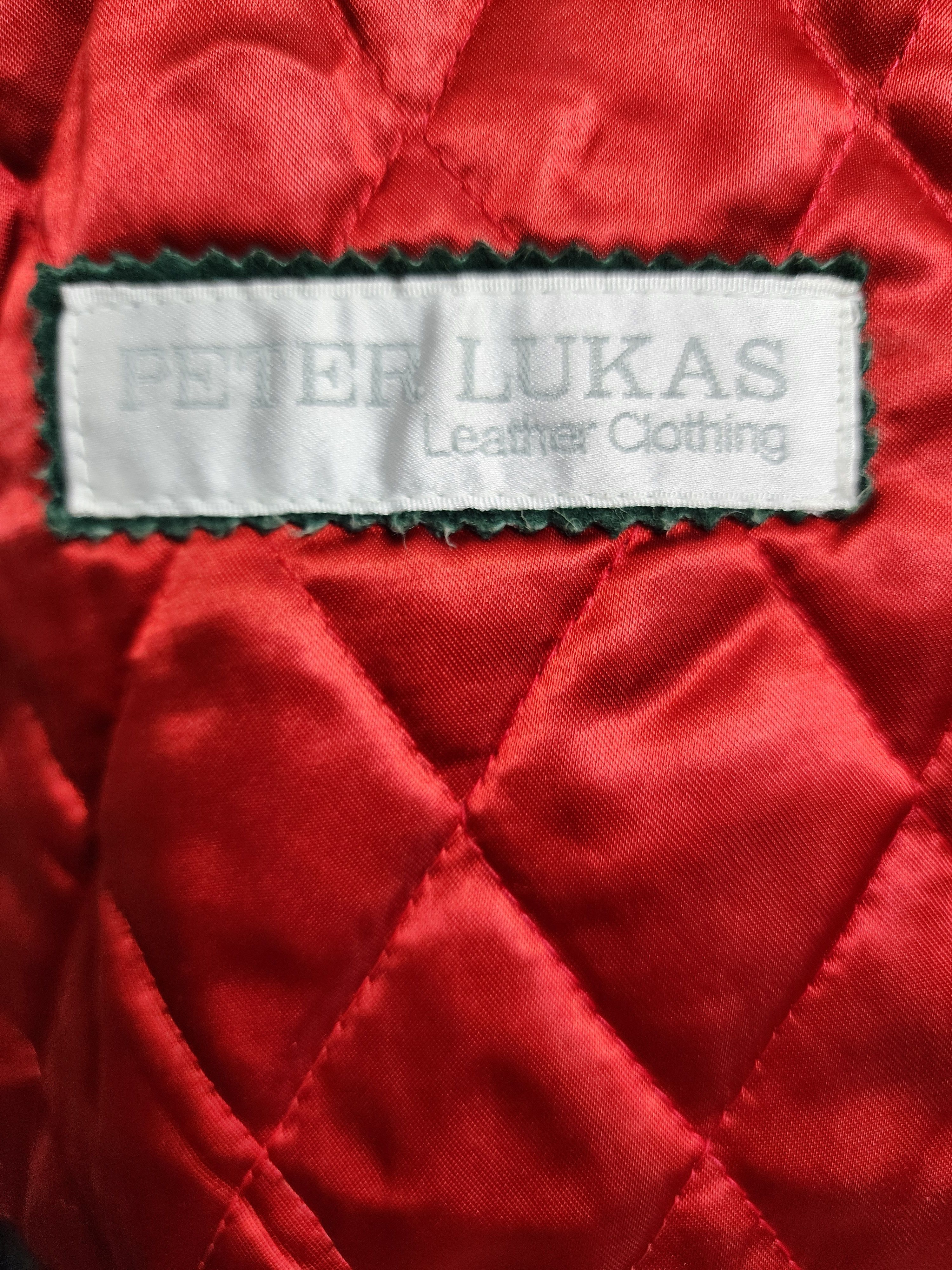 Genuine Leather Green Leather Jacket: Womrn's Button Long Coat Size XL / US 12-14 / IT 48-50 - 9 Thumbnail