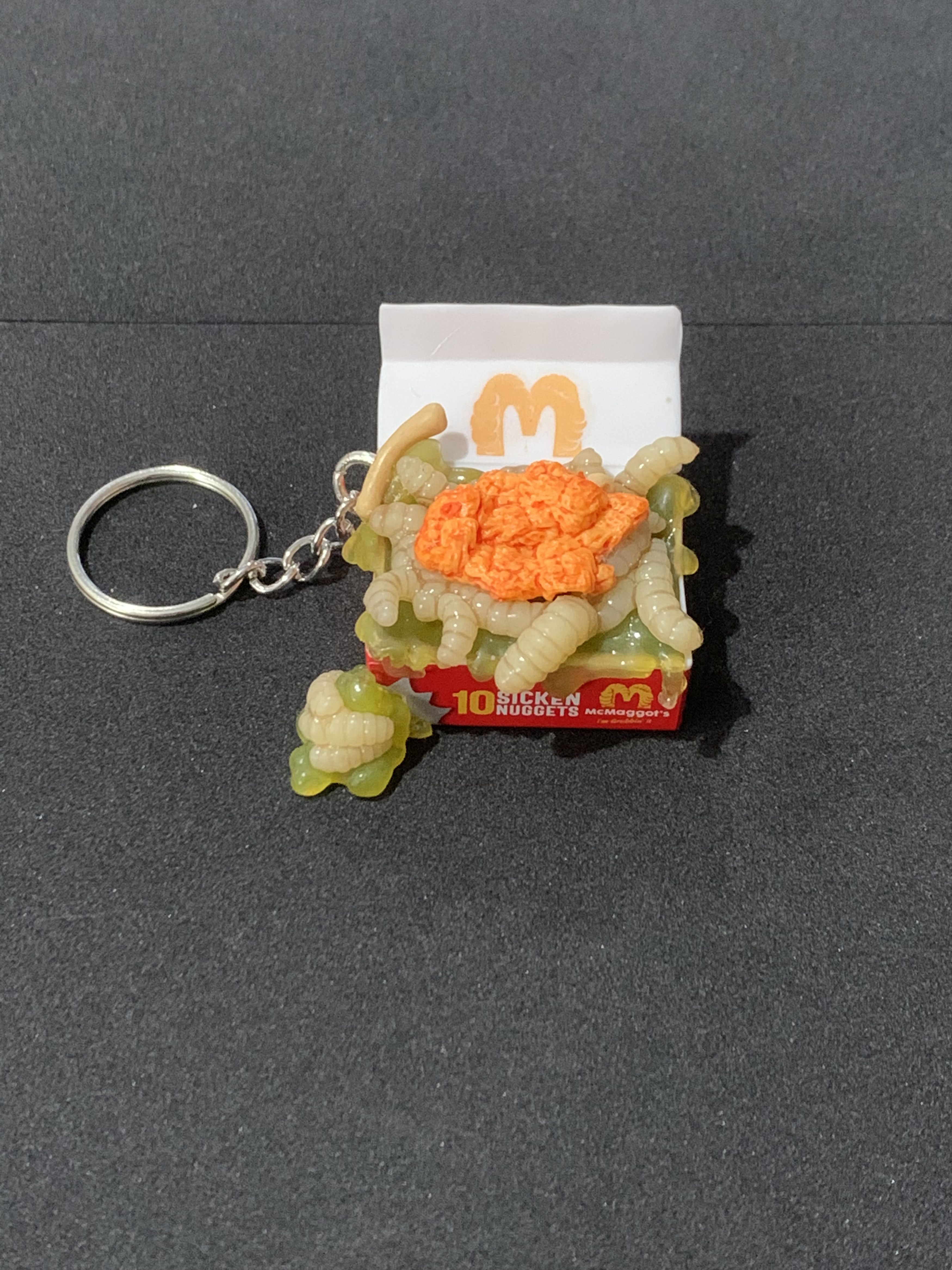 Other Gross Minis S2 Keychain - McMaggots Sicken Nuggets Size ONE SIZE - 1 Thumbnail