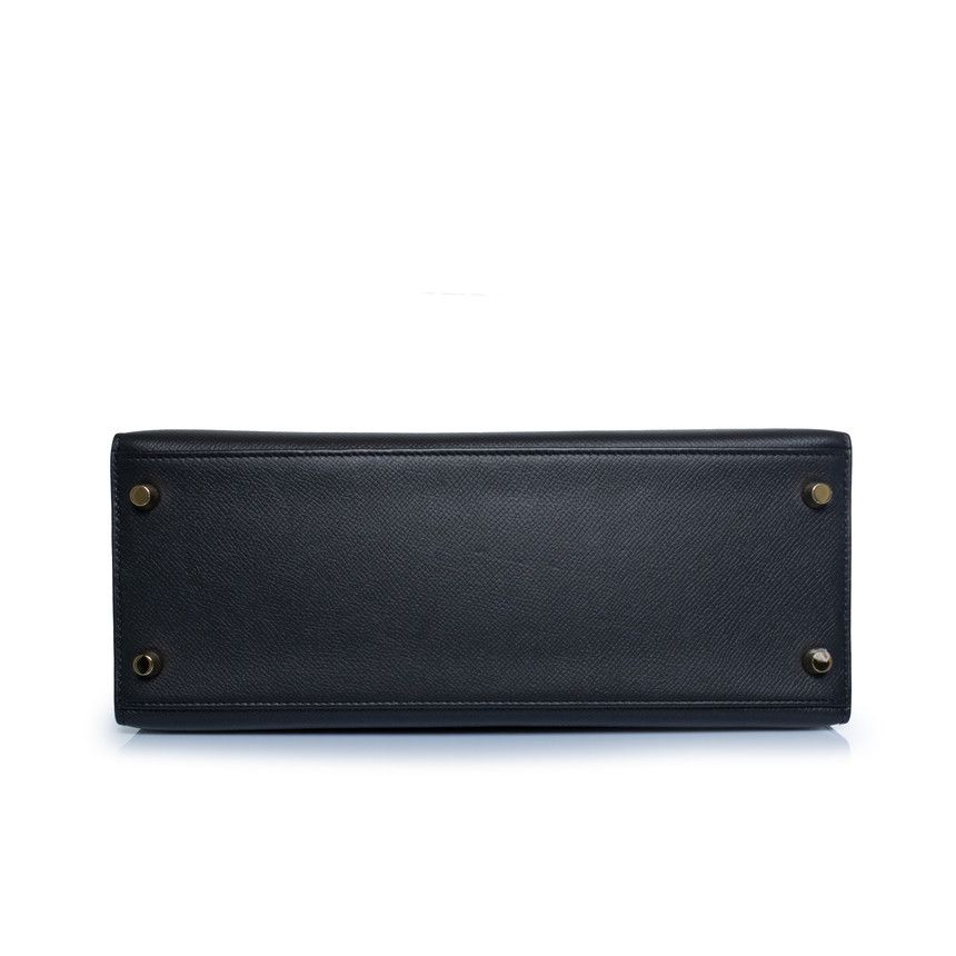 Hermes Hermes, sac Kelly II sellier 28 epsom 89 black Size ONE SIZE - 3 Thumbnail