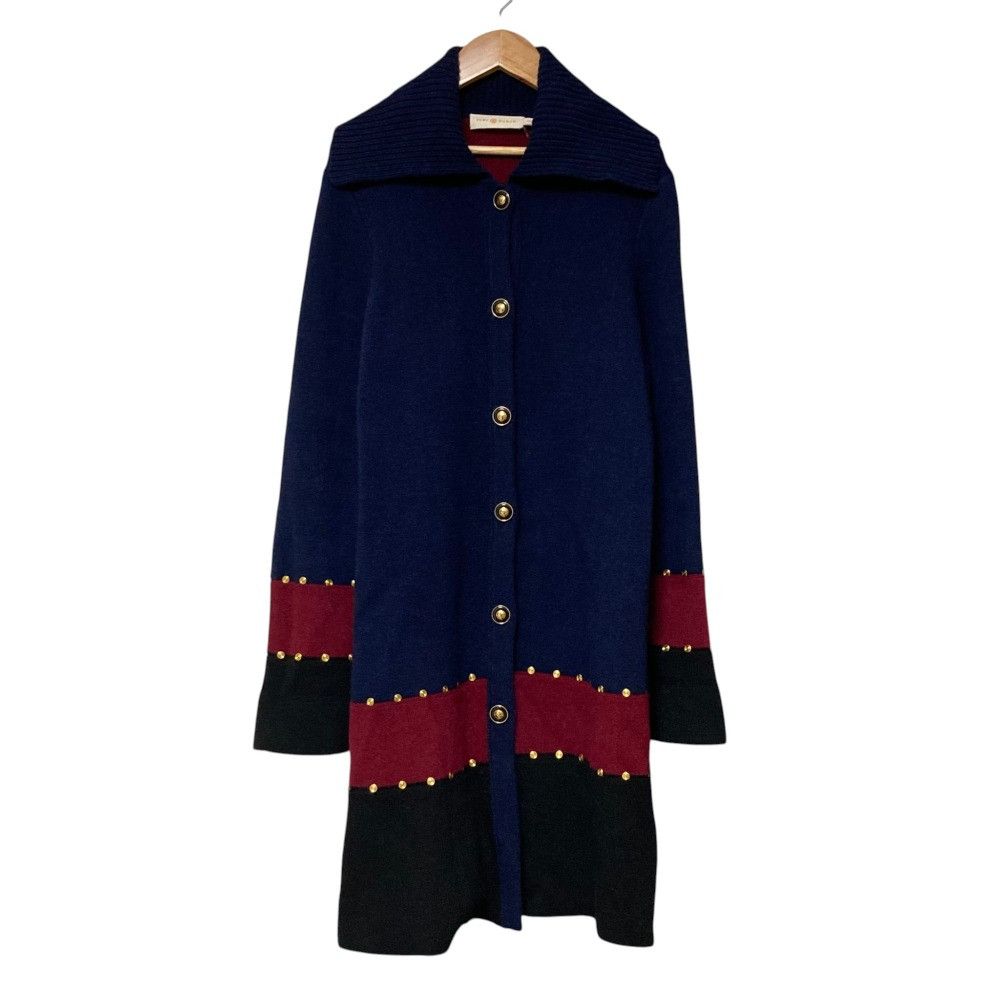Tory Burch Tory Burch Tory Burch Cashmere Blend Long Knit Cardigan Textile Outerwear DUTY FREE for USA Size ONE SIZE - 1 Thumbnail