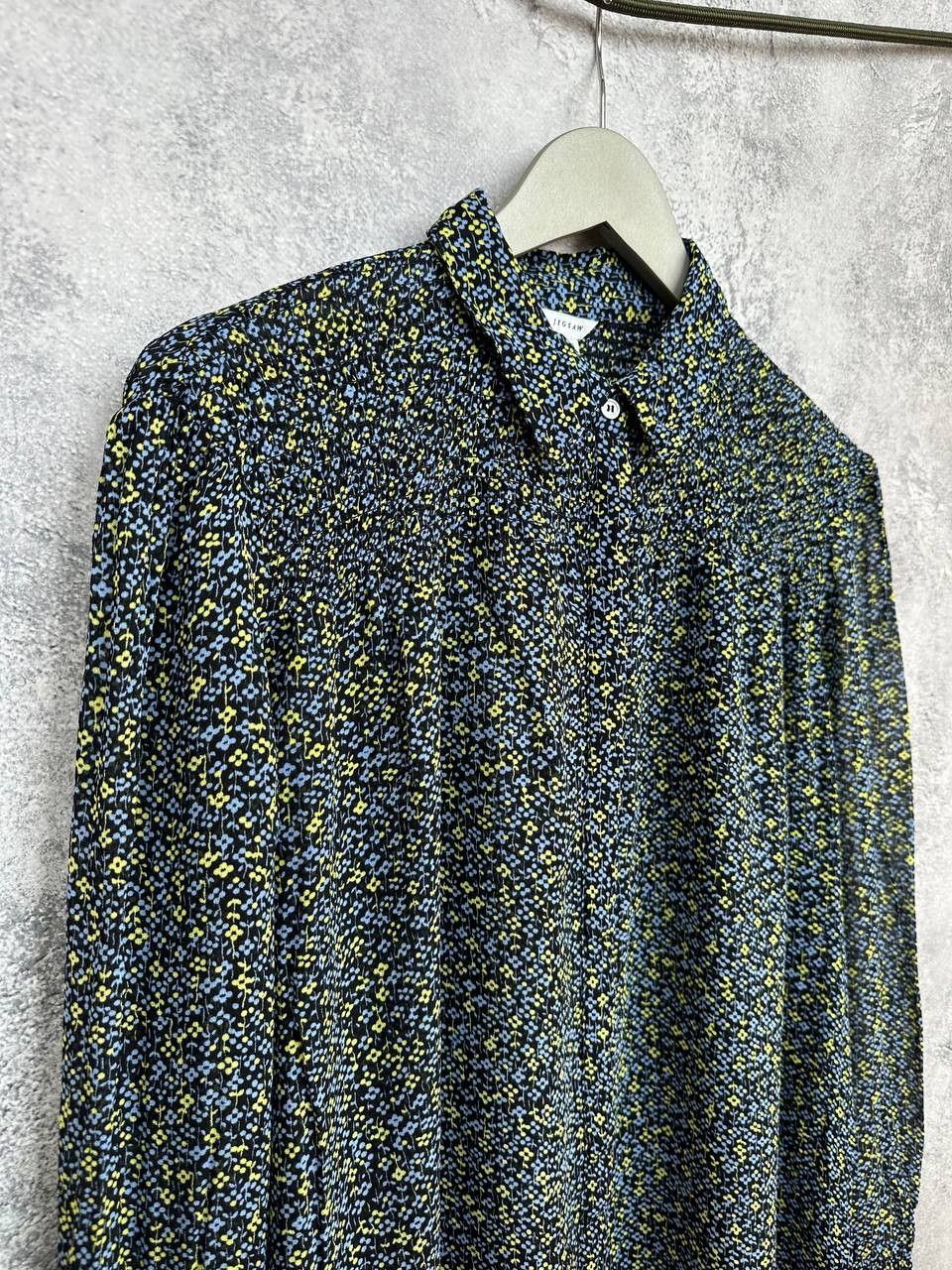 Jigsaw Jigsaw Floral Viscose Shirt Blouse Ditsy Print Smocked Front Size S / US 4 / IT 40 - 3 Thumbnail