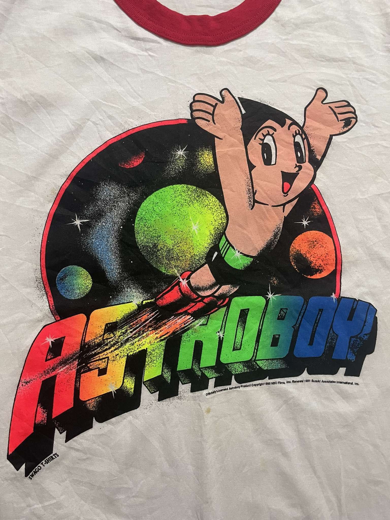 Vintage Vintage Astro Boy Anime Ringer Shirt Size US M / EU 48-50 / 2 - 12 Thumbnail
