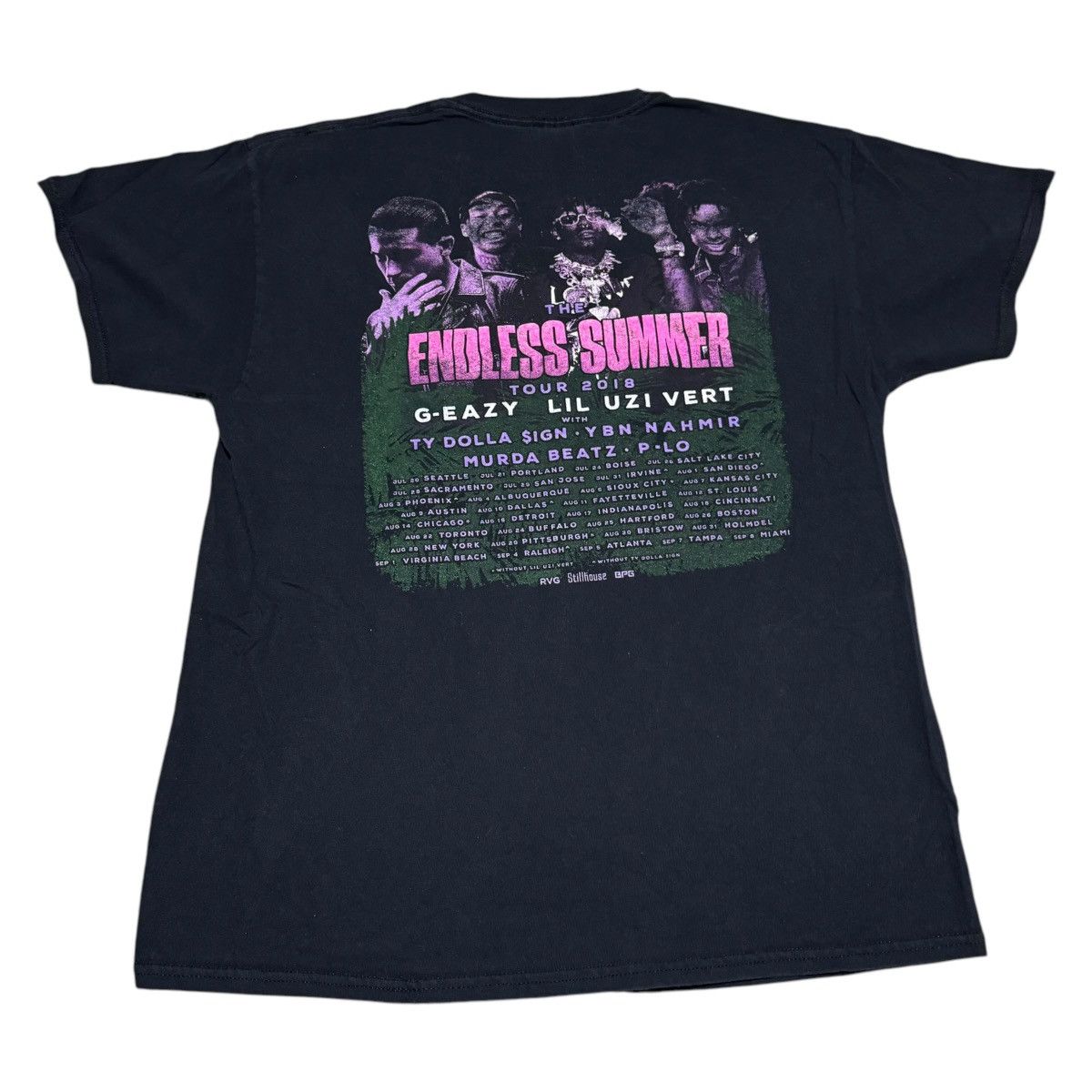 Band Tees × Gildan Gildan 2018 The Endless Summer Tour G-Eazy Shirt Adult Large Size US L / EU 52-54 / 3 - 3 Thumbnail