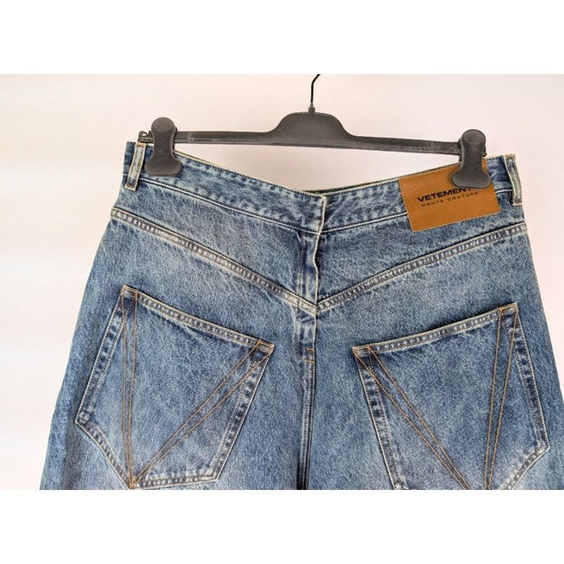 Vetements o1rshd1 Denim Jeans in Indigo Blue Size US 34 / EU 50 - 10 Thumbnail