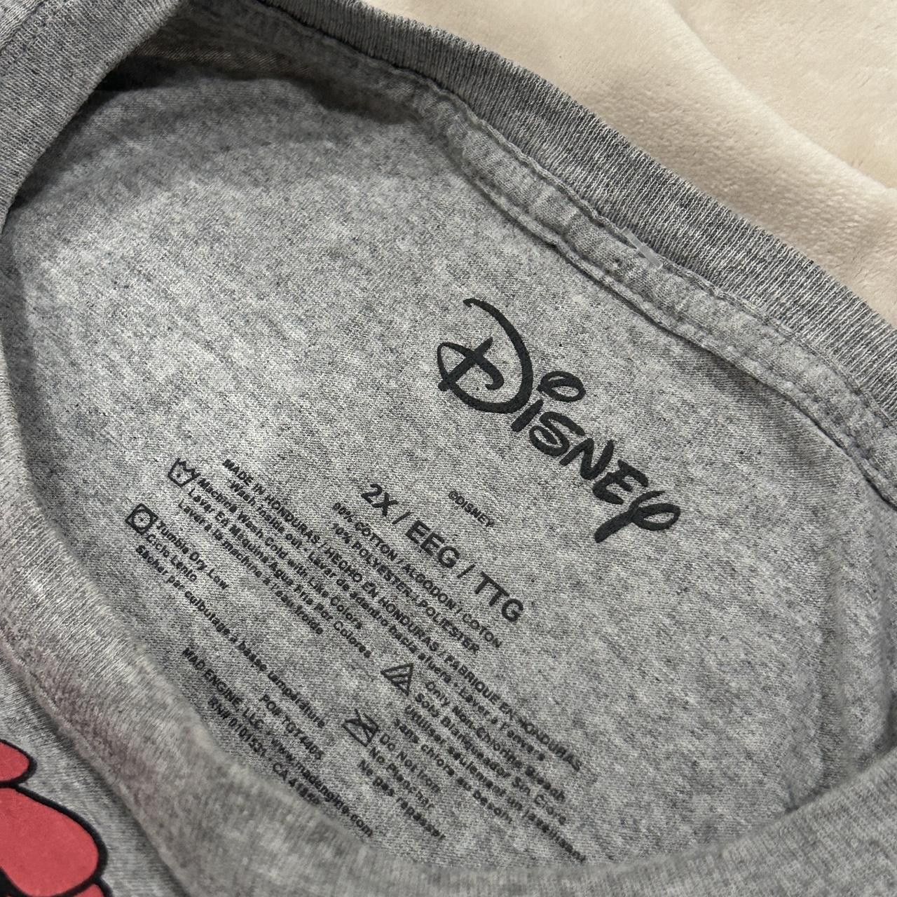 Disney Vintage Grey Disney Mickey Mouse cotton tee Size US XXL / EU 58 / 5 - 4 Thumbnail