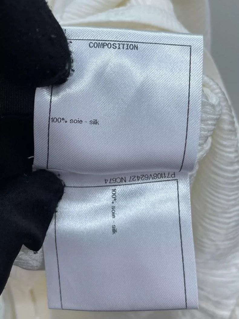 Chanel Chanel 21A handmade workshop diamond checkered logo silk ve Size XXS / US 00 / IT 34 - 7 Thumbnail