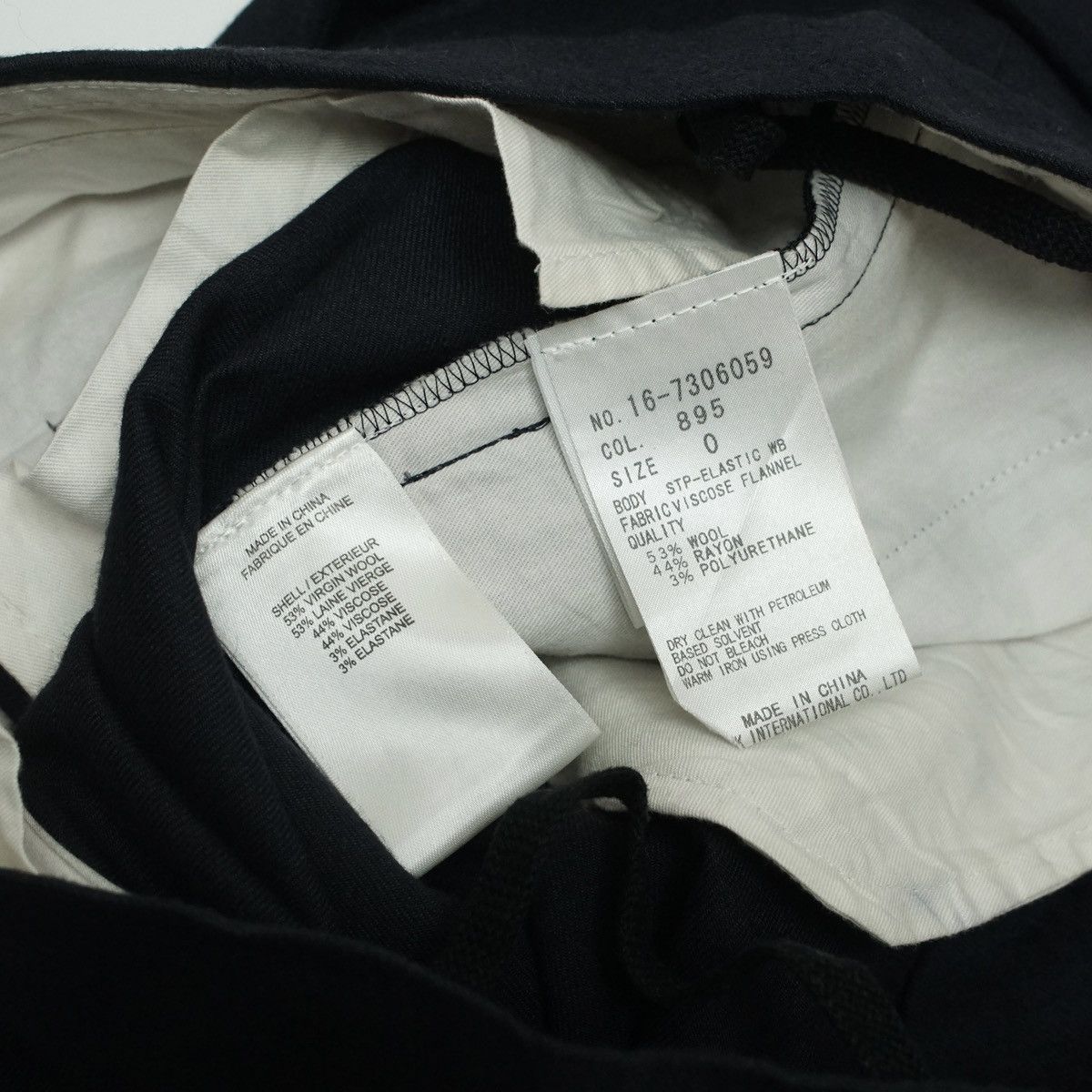 Helmut Lang Helmut Lang Wool Trouser Size 29" - 8 Thumbnail