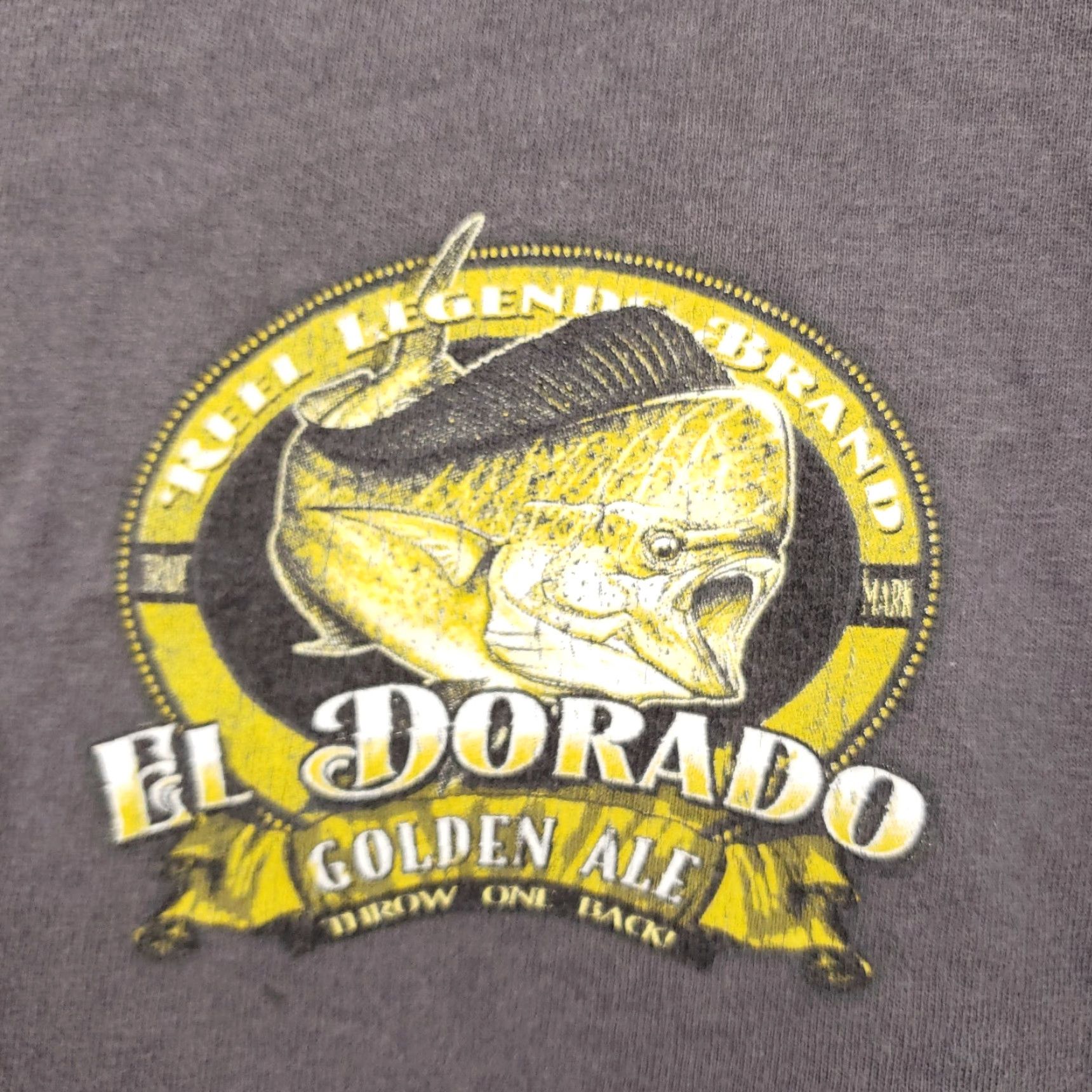 Vintage Reel Legends T-Shirt Men L Black Short Sleeve Logo Fish Outdoor 90s (Old?) No Size US L / EU 52-54 / 3 - 4 Thumbnail