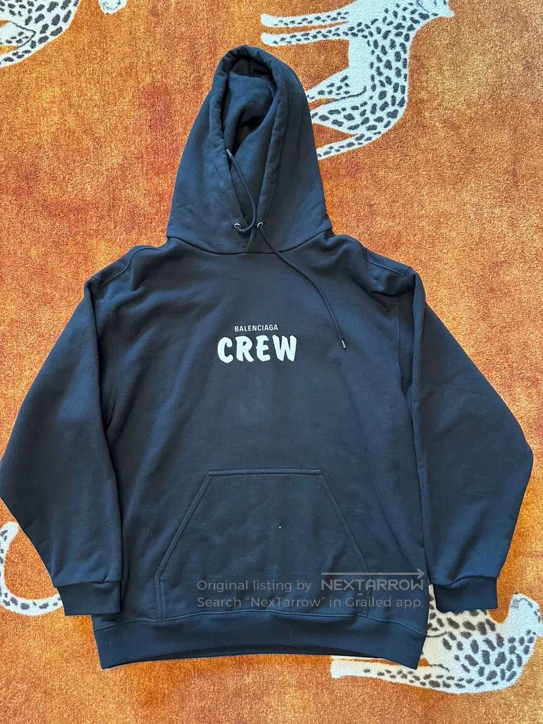 Balenciaga Balenciaga Black Sweatshirt Size US M / EU 48-50 / 2 - 1 Thumbnail