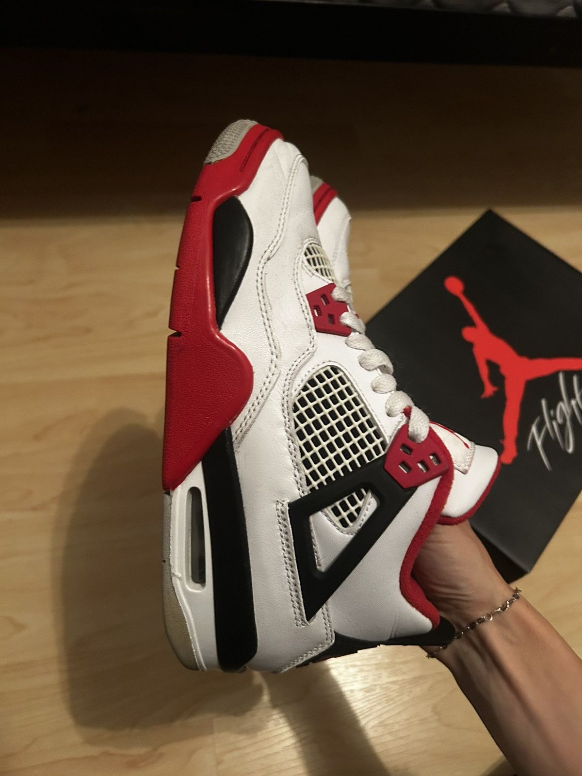 Nike Jordan 5 fire red Size US 7.5 / IT 37.5 - 1 Thumbnail