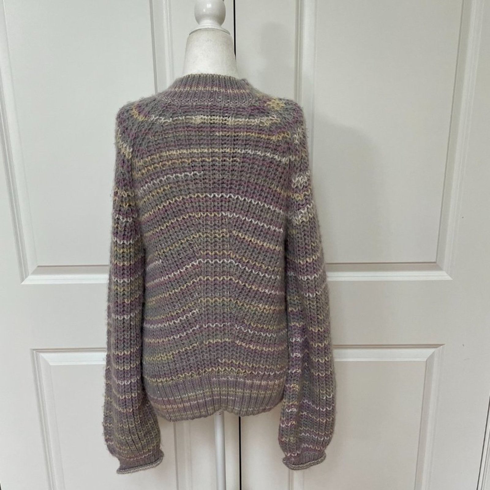 NICHOLAS Maliya marled alpaca-blend sweater from NICHOLAS Size S / US 4 / IT 40 - 6 Thumbnail