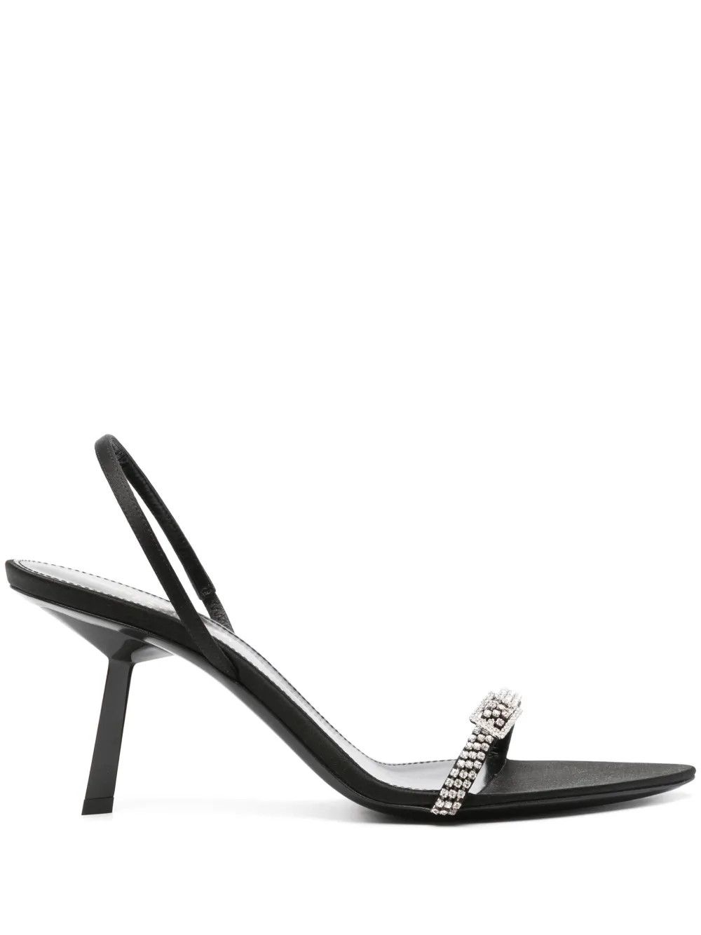 Saint Laurent Paris Rendez-Vous 75mm leather sandals Size US 8 / IT 38 - 1 Thumbnail