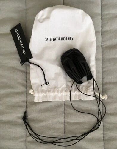 Ann Demeulemeester Ann Demeulemeester ann demeulemeester ruffled cowhide pend Size ONE SIZE - 9 Thumbnail