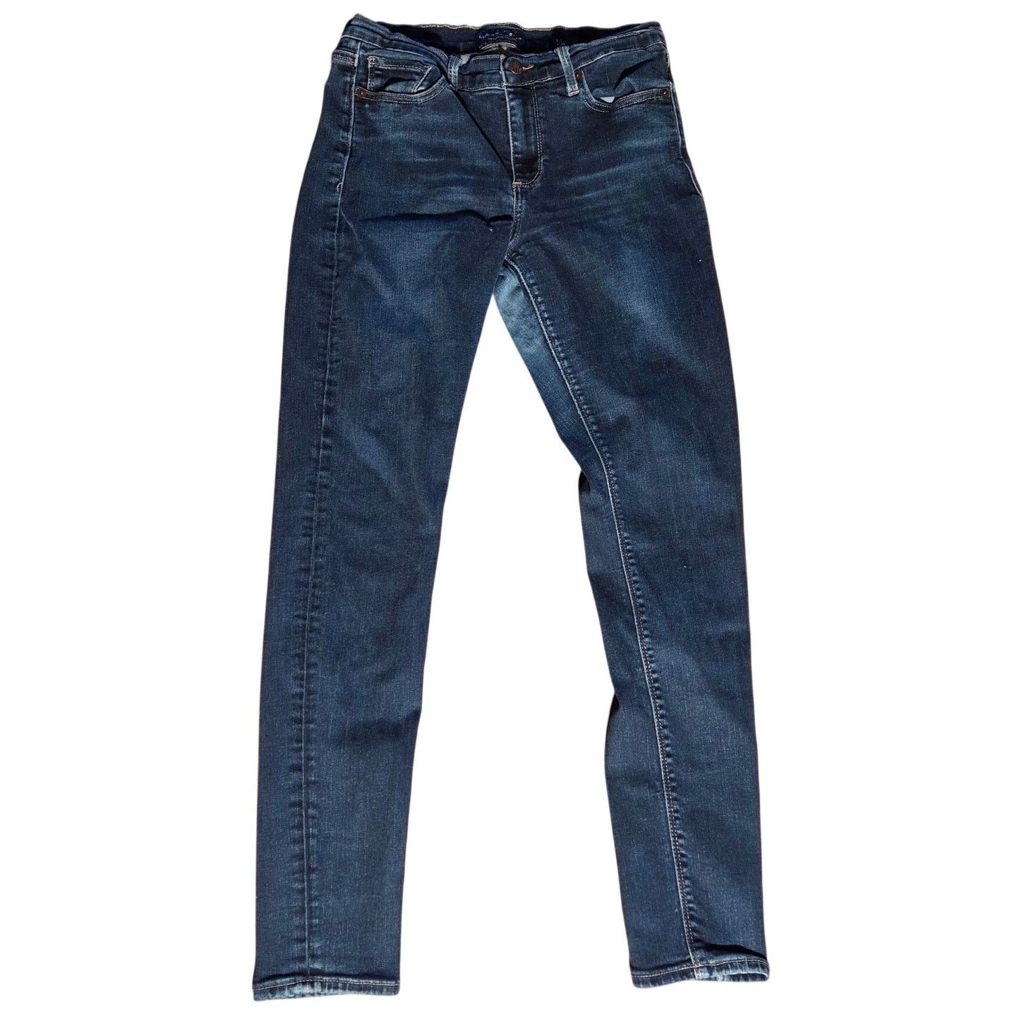 Lucky Brand Stylish Lucky Brand Navy Blue Ankle Jeans - Women's Size 6 Size 28" / US 6 / IT 42 - 1 Thumbnail
