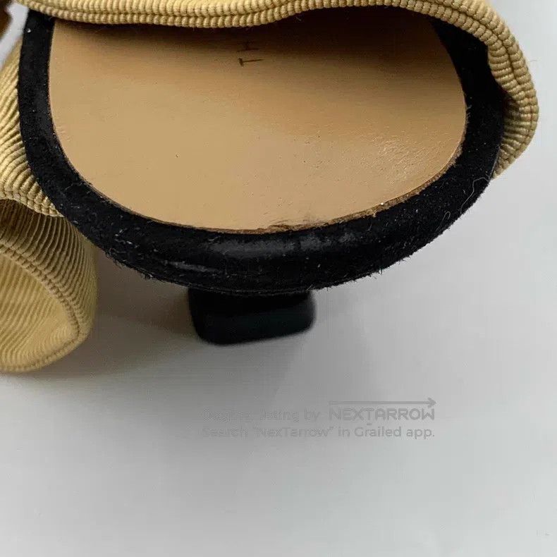 The Row The Row Black Pointed Toe Tie Bow Thin Heel Mules Size US 7.5 / IT 37.5 - 9 Thumbnail