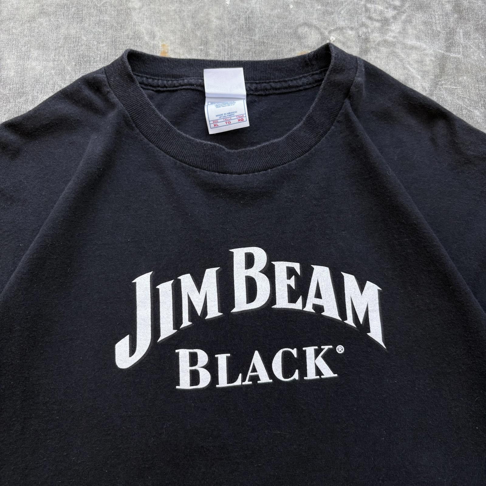 NASCAR Vintage Y2K Jim Beam Black Whiskey Robby Gordon NASCAR Shirt Size US XL / EU 56 / 4 - 5 Thumbnail