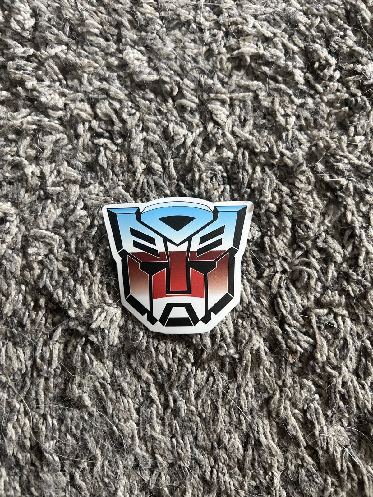 Hypebeast × Transformers Transformers Autobot Sticker Size ONE SIZE - 1 Thumbnail