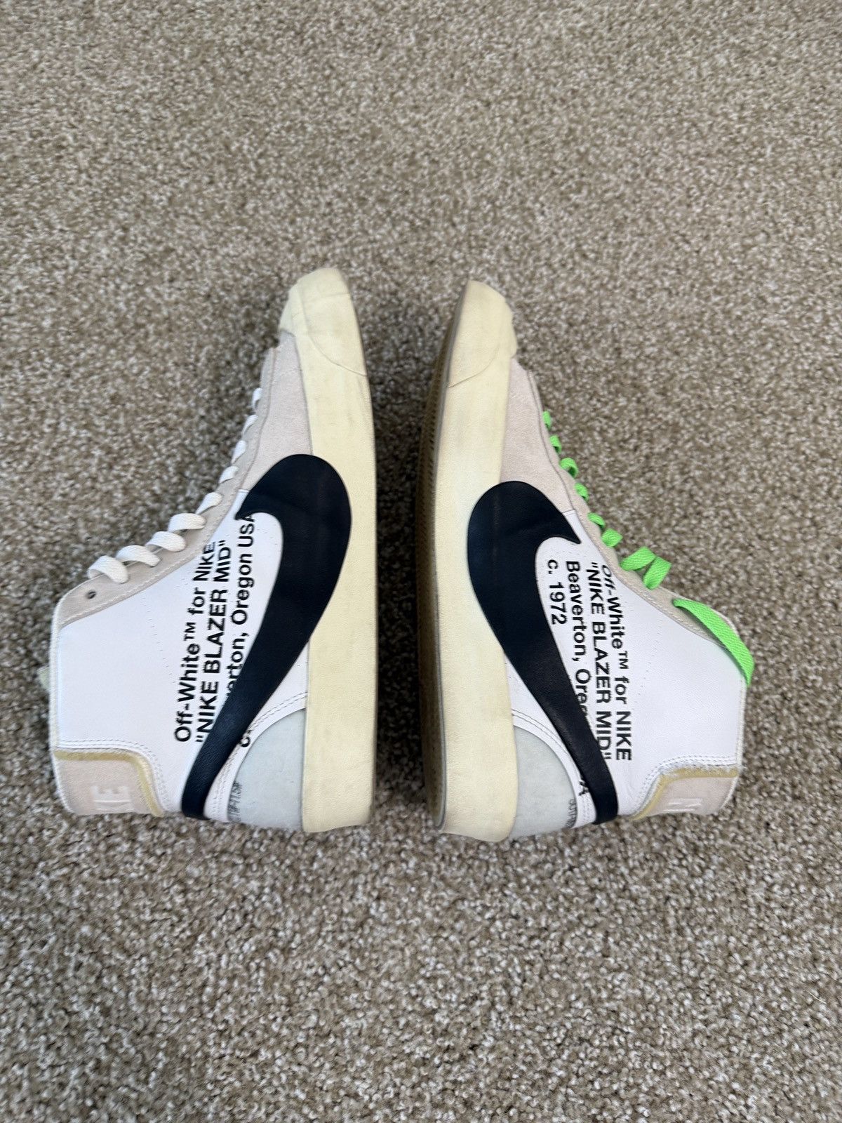 Nike × Off-White 2017 Off-White x Blazer Mid 'The Ten' Size 11 Size US 11 / EU 44 - 1 Thumbnail