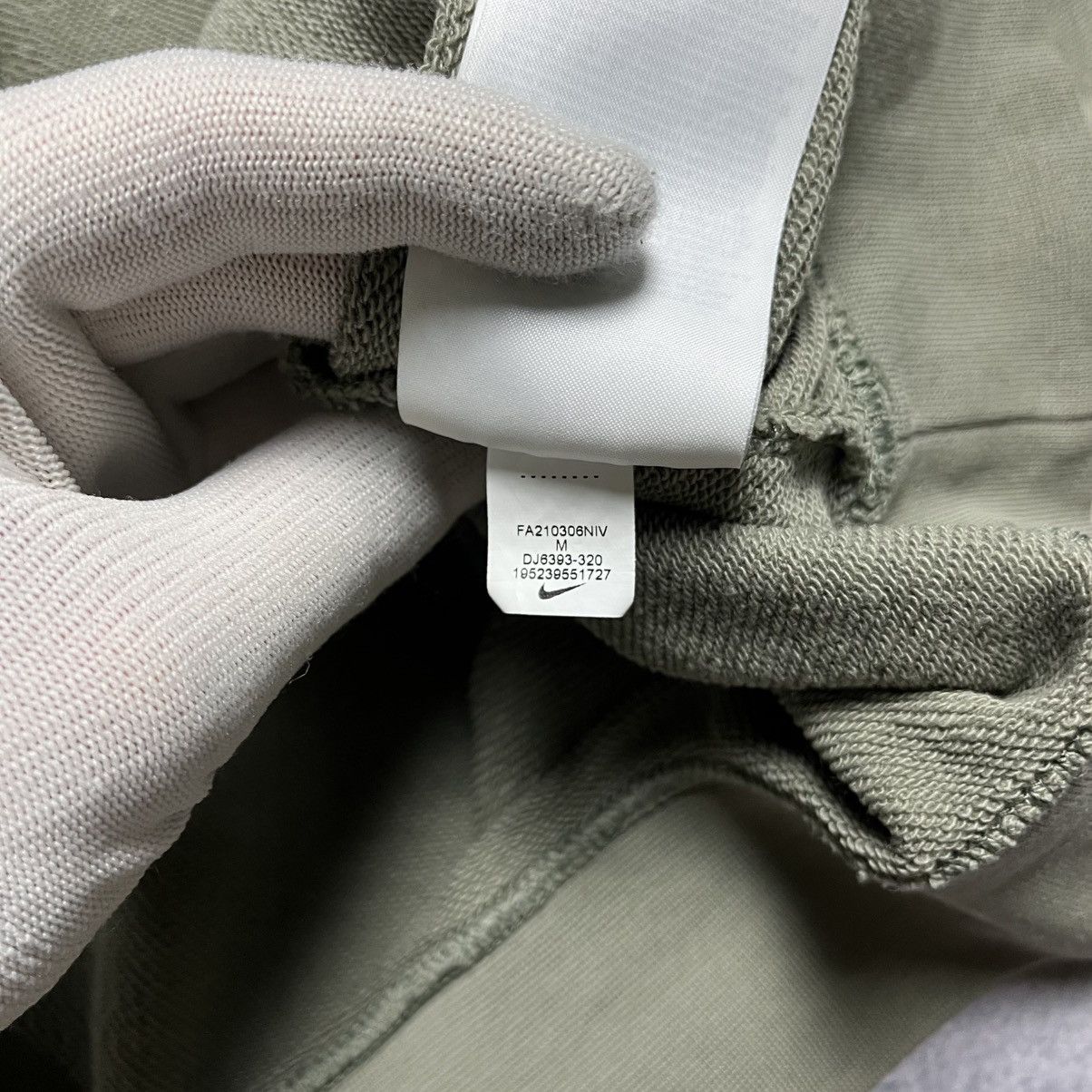 Nike Nike Sportswear NSW Nylon Pocket Hoodie Oversized Fleece Size US M / EU 48-50 / 2 - 10 Thumbnail