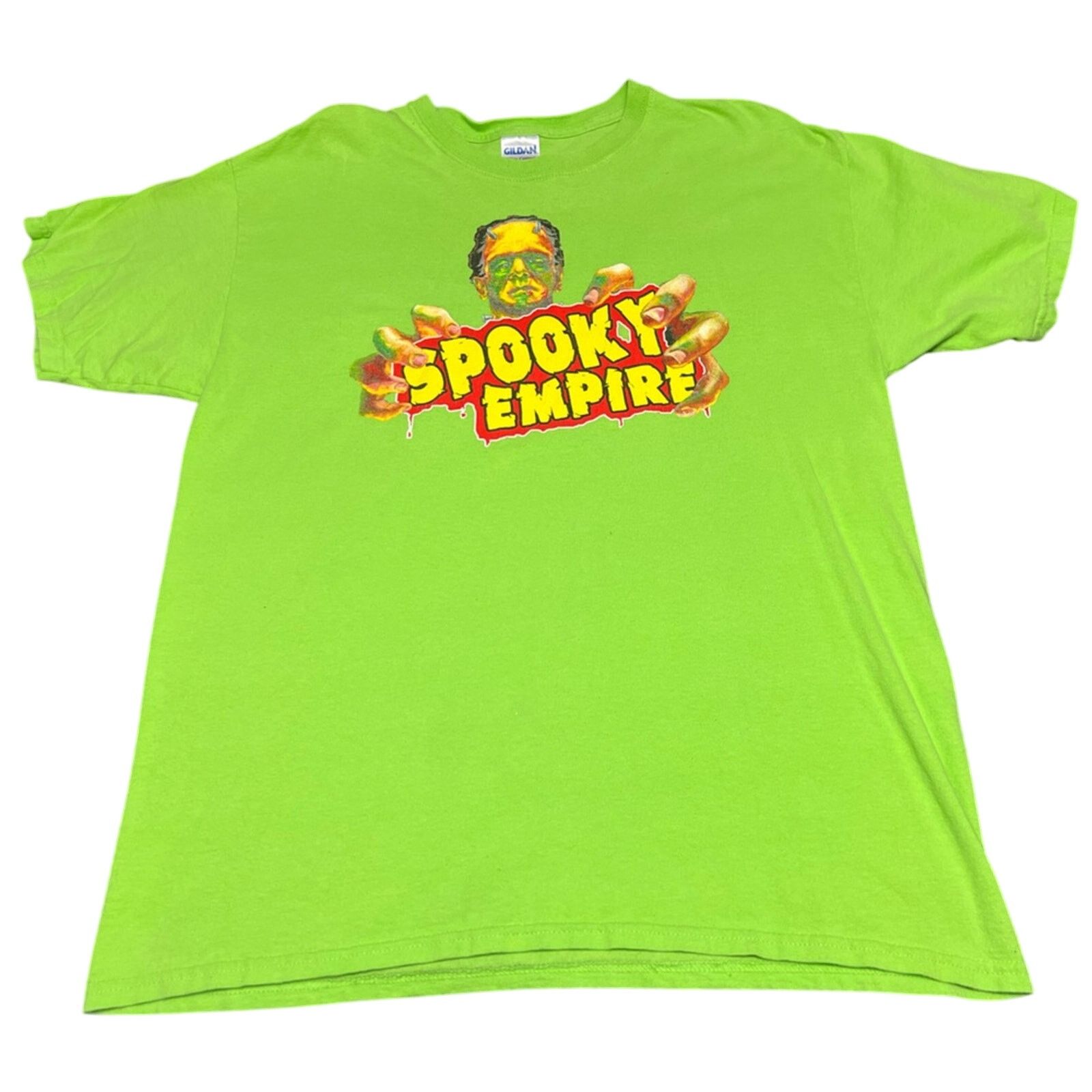 Gildan Vintage Horror Convention T-shirt Spooky Empire Frankenstein Size US L / EU 52-54 / 3 - 3 Thumbnail