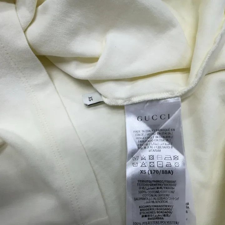 Gucci Gucci Gucci Embroidered Casual Short Sleeve T-Shirt -2506 Size US XS / EU 42 / 0 - 5 Thumbnail