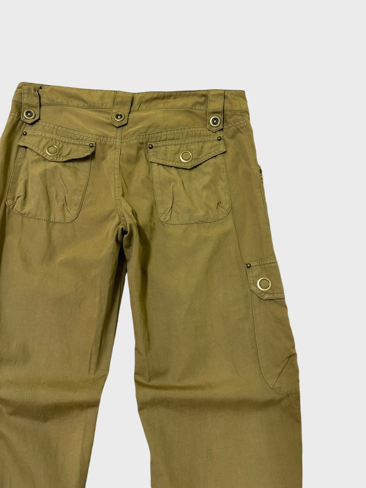 If Six Was Nine × Japanese Brand × Le Grande Bleu (L.G.B.) Y2K M'E'J'A BONDAGE CARGO PANT Size US 30 / EU 46 - 11 Thumbnail