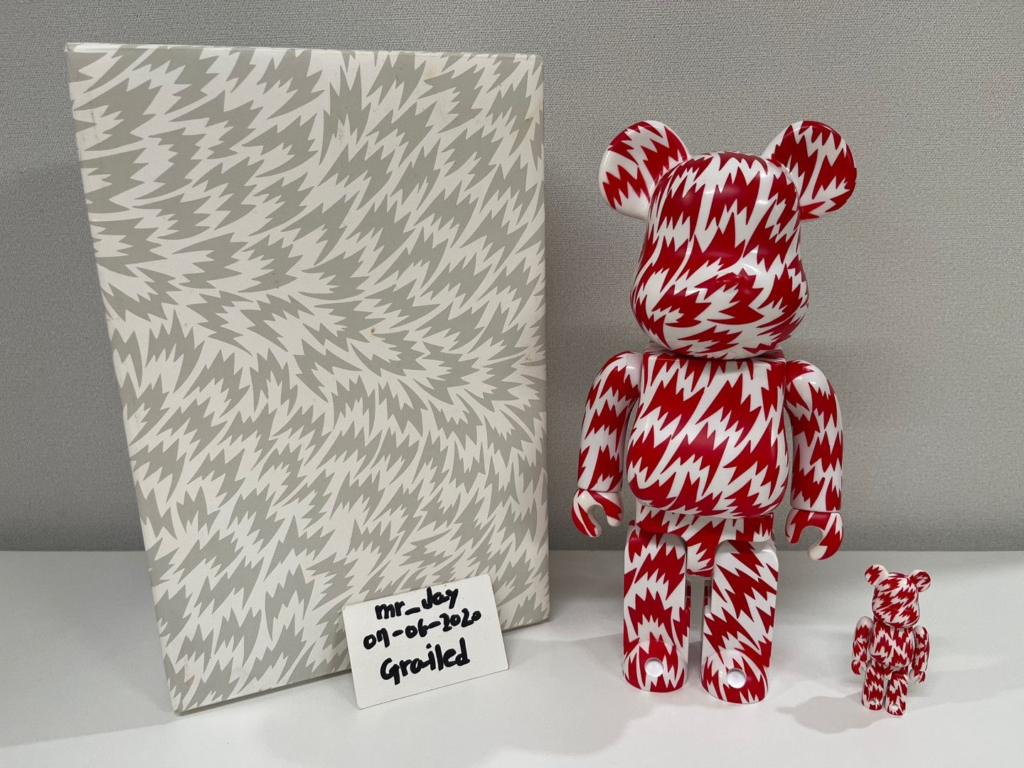 Medicom Toy ELEY KISHIMOTO x BE@RBRICK 100% & 400% MEDICOM TOY Size ONE SIZE - 6 Thumbnail