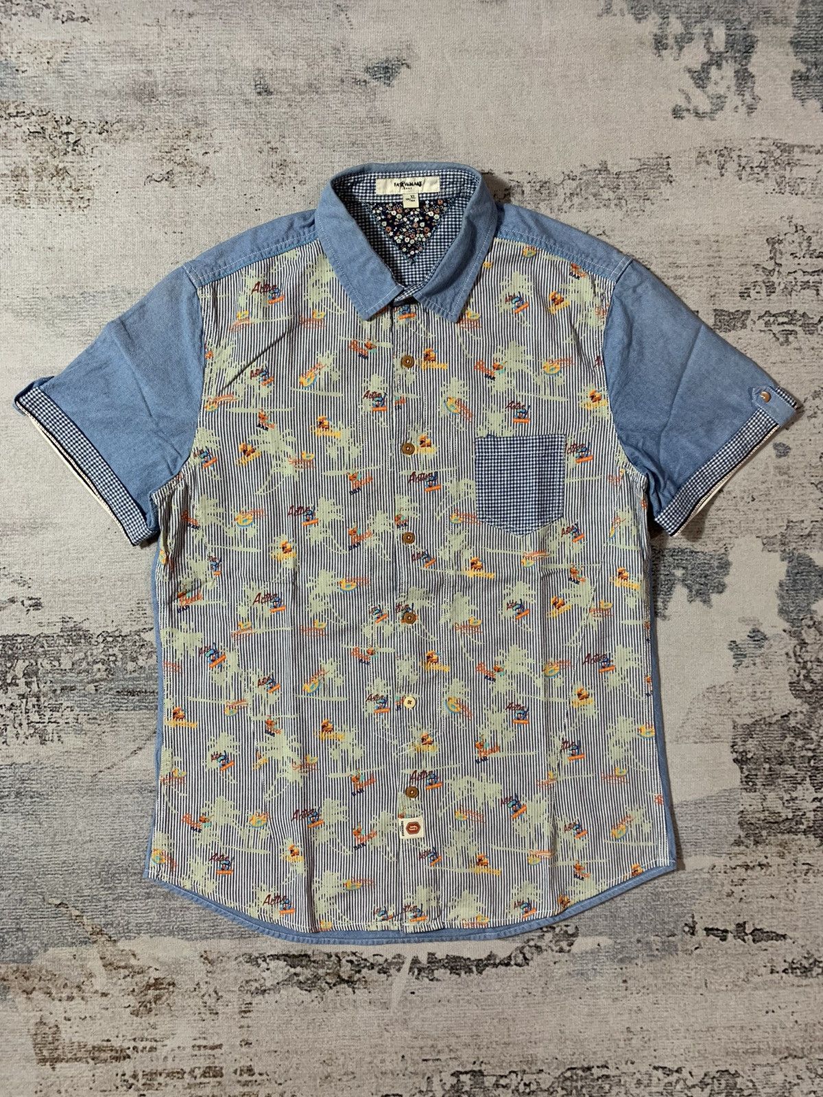 Issey Miyake × Japanese Brand × Yohji Yamamoto Japanese Undefined Western Shirt 'Issey Style Size US XL / EU 56 / 4 - 1 Thumbnail