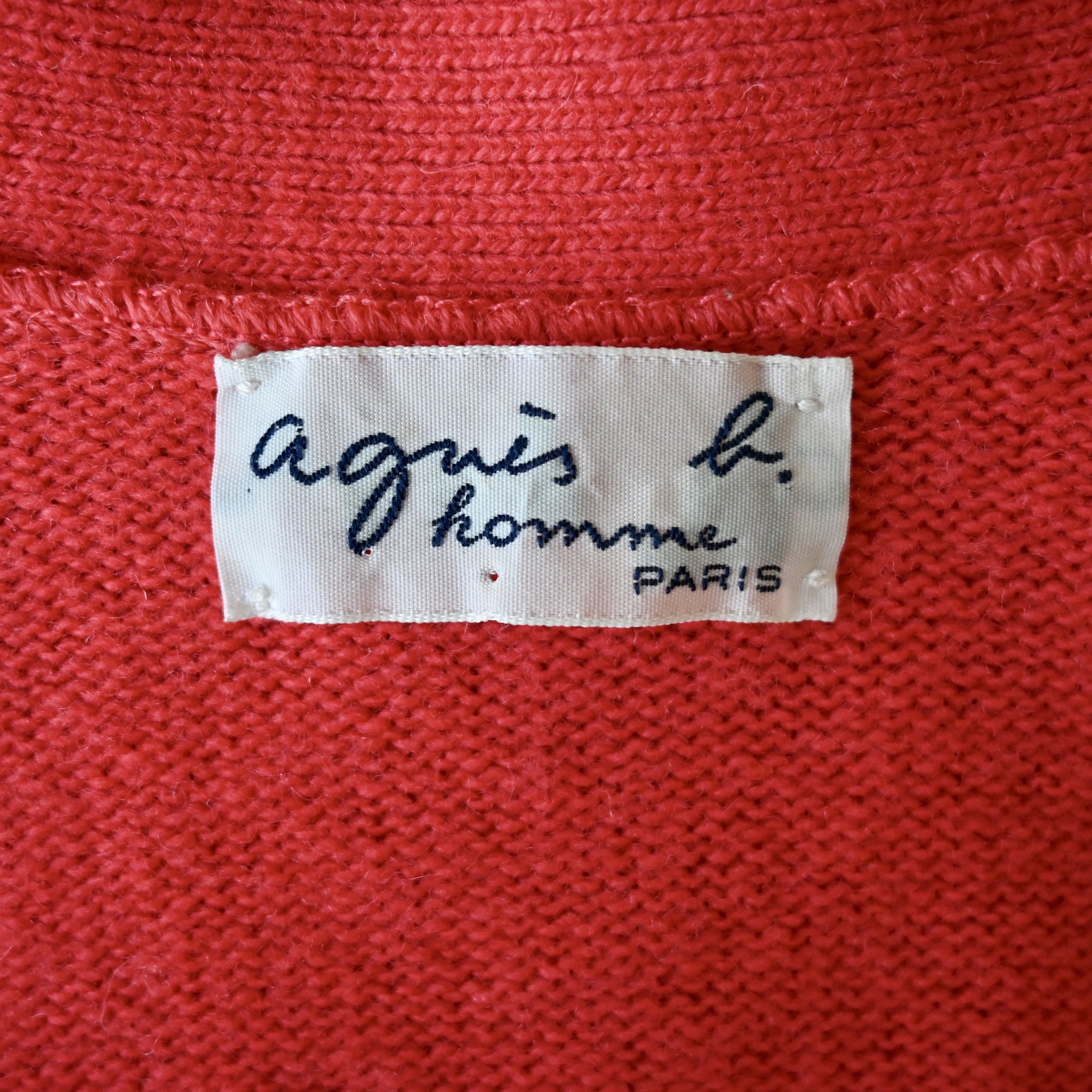 agnes b. VTG 1980s Agnes b. geelong wool cardigan made in Scotland Size US L / EU 52-54 / 3 - 18 Thumbnail