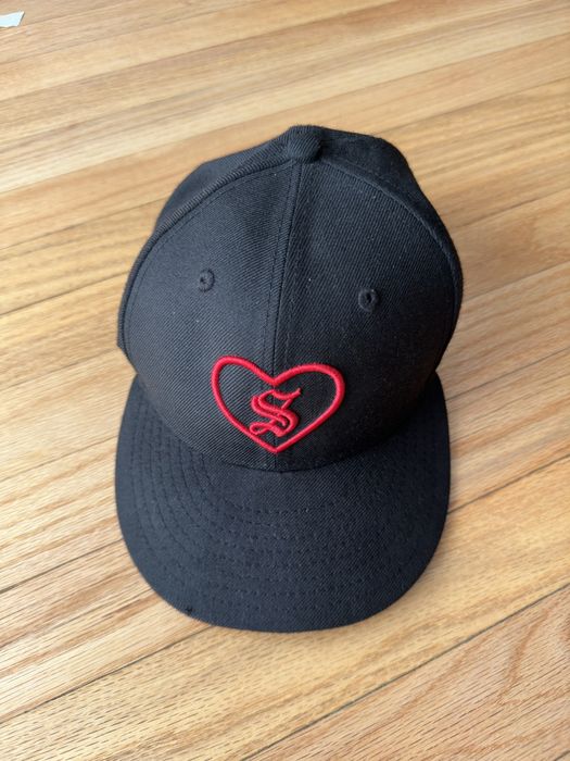 Supreme heart hot sale new era