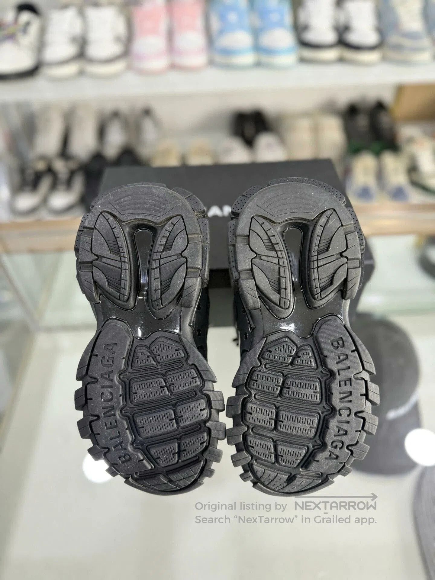 Balenciaga Balenciaga Black Women's Track Sneakers. Size US 5 / IT 35 - 4 Thumbnail
