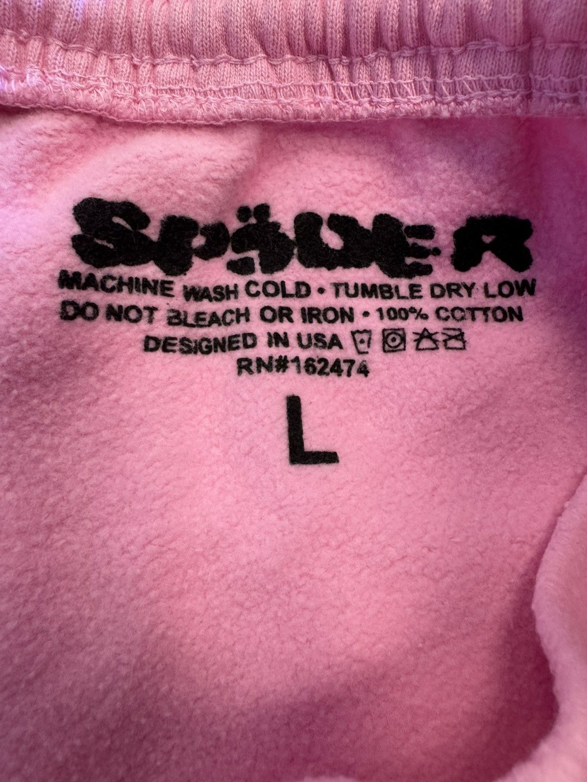 Sp5der Sp5der Pink Sweatpants Size US 34 / EU 50 - 2 Thumbnail