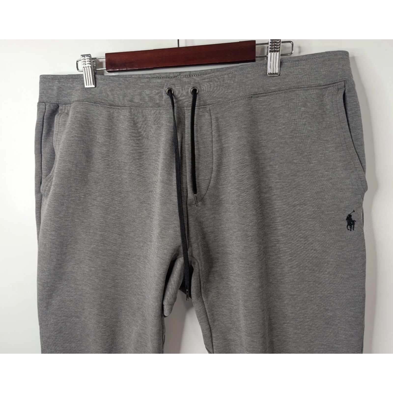Polo Ralph Lauren Polo Ralph Lauren Jogger Pants Sweatpants Gray XL Drawstring Mens Size US XL / EU 56 / 4 - 2 Thumbnail