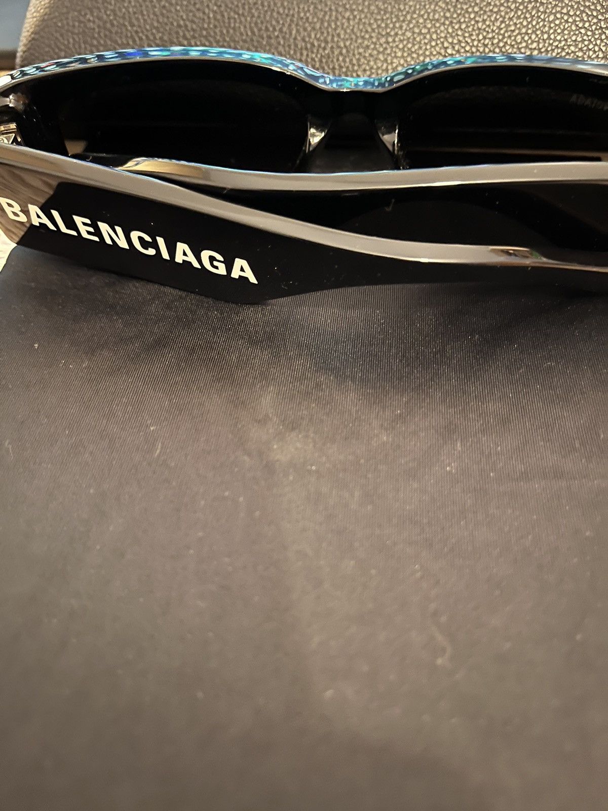 Balenciaga Balenciaga Max Rectangle Sunglasses Size ONE SIZE - 7 Thumbnail