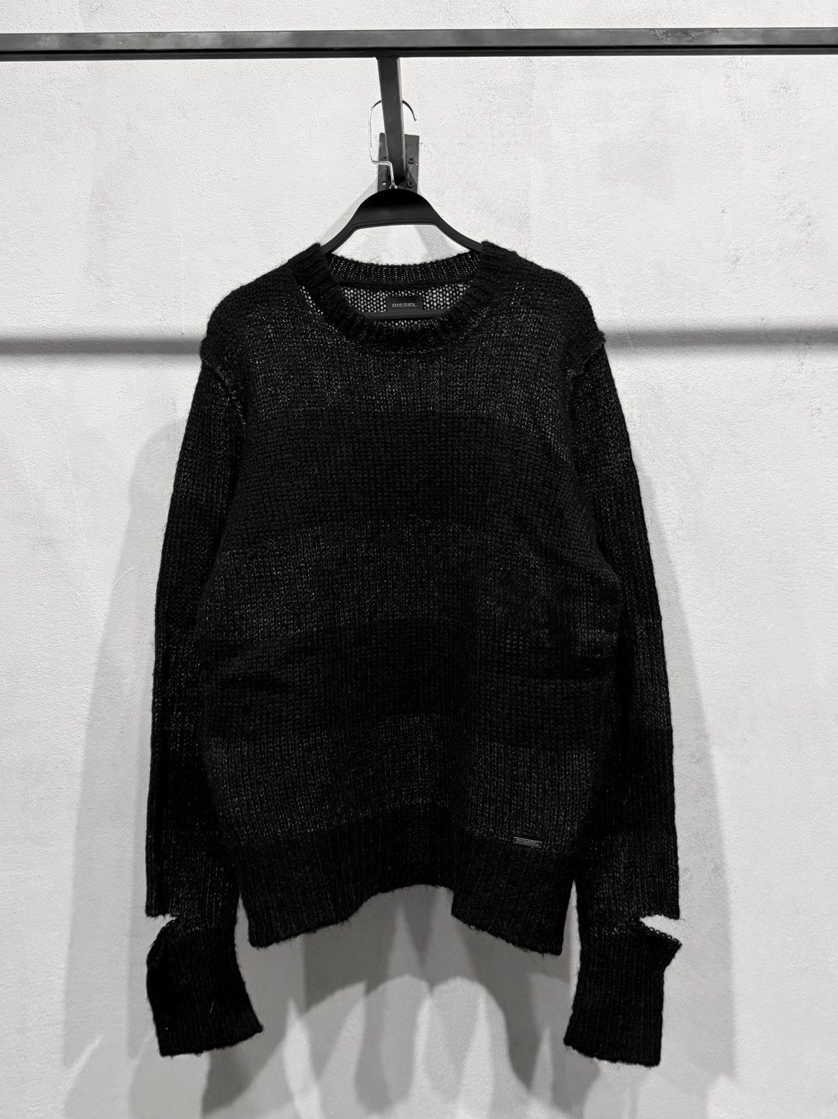 Diesel Rare Diesel Distressed Archive Knit Sweater Size US M / EU 48-50 / 2 - 1 Thumbnail
